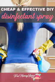 the best diy disinfectant spray to make