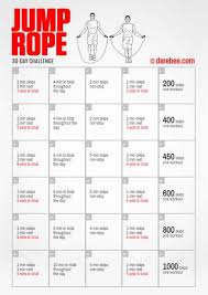 Fitness Challenges Jump Rope Jump Rope Workout Cardio Challenge