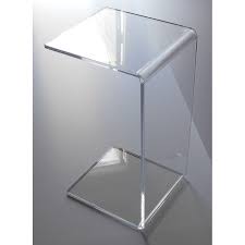 Large surface area and allows you to showcase trinkets, plants, and books to keep living room essentials handy. C Shape Clear Acrylic Side Tables Buy Cheap Side Tables Clear Plastic Side Tables Modern Clear Perspex Acrylic Side Table Product On Alibaba Com