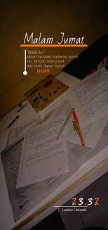 Niat Malam Jumat Inspirasi Tipografi Tipografi Kata Kata Indah