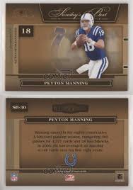 Buy from many sellers and get your cards all in one shipment! Sport Trading Cards Peyton Manning Colts 2005 Donruss Classics Monday Night Heroes 13 1000 Sammeln Seltenes Lepdom Si