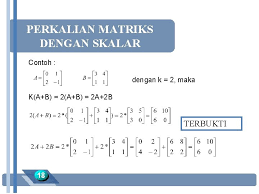 Check spelling or type a new query. Matriks Daftar Slide Pengantar Jenisjenis Matriks Operasi Matriks
