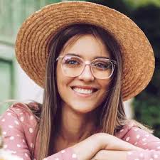 Michaela Black Round Eyeglasses