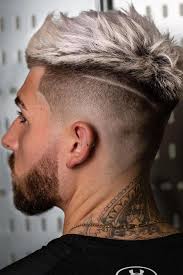 Get inspired with our selection of celeb & instagram pics, plus tips on how to make a smooth hair colour transition. The Fade Haircut Trend Captivating Ideas For Men Lovehairstyles Com