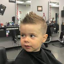Walker is an athlete and wants the best haircut, this one may be one that your boys like. Short Little Boy Faux Hawk Haircut Novocom Top