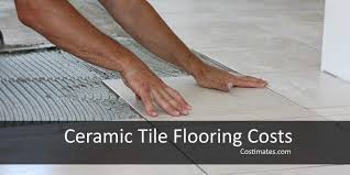 On average, tile installation costs $10 to $15 per square foot depending on your location and local labor rates. Ceramic Tile Floor Costs Materials Installation 2021 Costimates Com