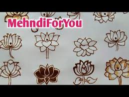 Beginners Mehndi Design How To Make Simple Lotus Flower Mehndi Design Part 2 Youtub In 2020 Unique Mehndi Designs Latest Bridal Mehndi Designs Mehndi Designs Book