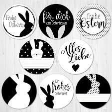 Dina 4 osterhasenbilder / witzige weihnachtskarten. 24 Sticker Sticker Easter Black And White Aufkleber Geburtstag Malvorlagen Osterhasen Bilder