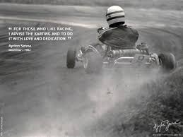 Vagnarna är snabba och banan är utmanande. Senna Quote Ayrton Senna Senna Ayrton