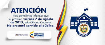 Toda la información, imágenes, videos y enlaces. El Consulado De Colombia En Miami No Prestara Atencion Al Publico El Dia 7 De Agosto Consulado De Colombia En Miami