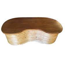 Shop mahogany coffee tables from ashley furniture homestore. Restored Vintage Biomorphic Rattan And Mahogany Coffee Table With Cubby Storage Chairish