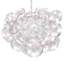 Maybe you would like to learn more about one of these? Oly Studio Muriel Clear Resin Bubbled Silver Chain Chandelier