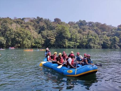 Gokarna and Dandeli trip | Travel Day Water Activities & Beach Exploration Vibhuti Waterfall- Jourey towards Dandeli- Relax by a pool in the Dandeli- Bonfire Dandeli- Water sports activities- Sunset viewpoint- Return