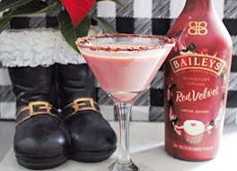 Make An Amazing Bailey S Red Velvet Cupcake Chocolate Martini Recipe Baileys Recipes Drinks Red Velvet Drink Recipe Chocolate Martini