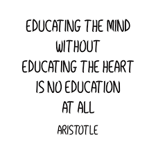 Educating The Mind Without Educating The Heart Is No Education At All Art Print By Inpireme X Small Philosophy Quotes Quotes To Live By Words Of Wisdom