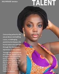 Cover feature final year Drama in Education student at the Edna Manley  College of the Visual and Performing Arts the beautiful KIANA JACKSON  @blackblackshugaa #jollywoodjamaica #jollywoodtalentmagazine  #talentmagazine #models #7 .28.24