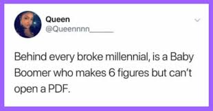 3.7m members in the gardening community. 16 Memes And Tweets Of Millennials Roasting Baby Boomers