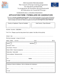 Διαδικασίες για την εγγραφή και φοίτηση σε όλες τις εκπαιδευτικές βαθμίδες. Fillable Online Minedu Gov Application Form Bili Minedu Gov Gr Minedu Gov Fax Email Print Pdffiller