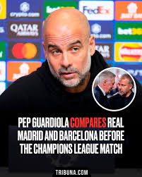 He looked at the situation in an interesting way 🤨 So which side is Pep  on? 🔥 Check out the full story via the link in the comments 👇