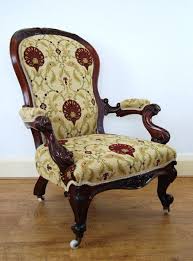 antique upholstered victorian gentleman s easy open etsy in 2021 chair victorian chair upholster