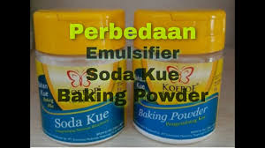 Sementara itu, untuk baking powder, umumnya akan bekerja. Perbedaan Soda Kue Dan Baking Powder Youtube
