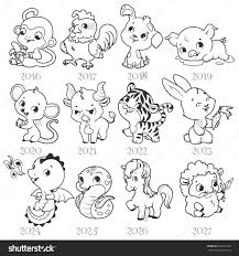 Use this iditarod word search and free printable worksheets to help students learn about this iconic dogsled race held annually in alaska. Set Of Zodiac Signs In Cartoon Style Chinese Zodiac Vector Illustration Cartoons Zodiac Signs Chinese Zodiac Tattoo Zodiac Signs Colors