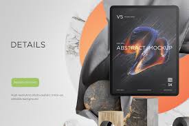 This list includes psd mockups with red, gold, space gray and. Abstract Apple Devices Mockups In Device Mockups On Yellow Images Creative Store