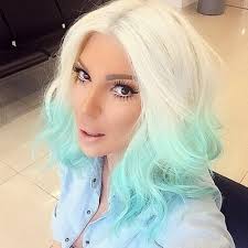However, the latest hair transformation wasn't shocking for its bright hair color result. Blue Is The Coolest Color 50 Blue Ombre Hair Ideas Hair Motive Hair Motive