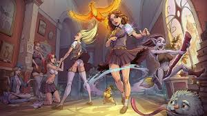 Siserg || Souper Game on X: Innocent Witches game art with all main  characters I spent a very large amount of time on this picture. Was it  worth the back pain and