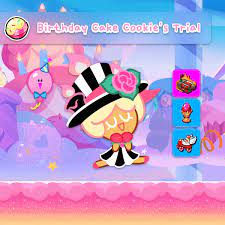 Custom race bibs #irun4 i run for personalized causes inspiration. Cookie Run Updates Hiatus On Twitter Ovenbreak Birthday Cake Cookie S Trial Tips Time Cupcake Buddies Throws By Pausing For A Brief Second After Party Balloon Bursts Collect The
