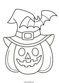 Halloween Pumpkin Color Free Halloween Coloring Pages Halloween Preschool Halloween Coloring Sheets