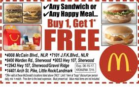 Mcdonald S Free Food Coupons Free Fast Food Coupons Fast Food Coupons