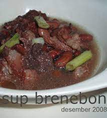 Brenebon Sup My Lovely Berries Stew Recipes Kidney Friendly Foods Bean Stew