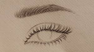 تعليم الرسم بالرصاص كيف ترسم شعر الرموش والحواجب شرح بالتفصيل للمبتدئين Youtube Face Drawing Art Inspiration Drawing Human Face Drawing