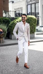 40 Casual Chic Summer Wedding Outfit Ideas For Men Men Style Casual Chic Summer Mens Summer Outfits Stylish Business Outfits Mens Fashion Summer