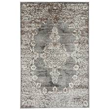 Maybe you would like to learn more about one of these? D393 Grey White Faded Antique Looking Medallion 8x10 At Home