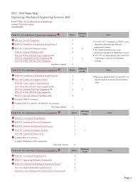 Asu Computer Engineering Major Map 2015 - 2016 Major Map Engineering (Mechanical Engineering