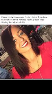 Amanda Reece was reported missing by family and friends one week before  police found her body inside a parked car at Needler's Fresh Market.  Richmond, Ind
