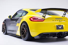 Vorsteiner Presents V Cs Aero Program For Cayman Gt4 106 Pics Cayman Gt4 Porsche Custom Porsche