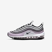 Nike Air Max 97 Big Kids Shoe Iced Lilac In 2020 Nike Air Max 97 Black Nike Shoes Nike Air Max