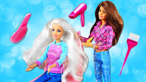 barbie oyunlari palyaco barbie nin guzellik salonunda komik cocuk videosu youtube guzellik salonlari barbie guzellik