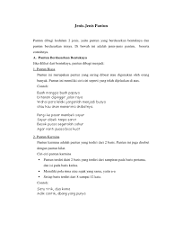 Contoh pantun teka teki 11. Jenis Pantun