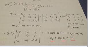 Hot network questions how common were marital duels in medieval europe? Finding Eigenvalues Of A 3x3 Matrix Involving Lambda Mathematics Stack Exchange