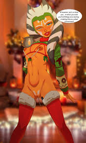 Post 4770540: Ahsoka_Tano Christmas Clone_Wars Star_Wars thehumancopier  togruta