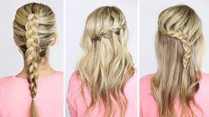When braiding your hair, think of weaving in hair extensions of your favorite shade. 4 Basic Diy Braids Youtube