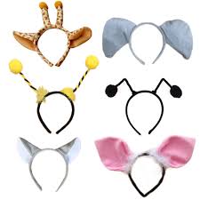 In fiction, there are many ways to show a character is cute. Toptie 6 Pcs Assorted Zoo Animal Ears Headband Jungle Safari Animals Hair Hoop For Birthday Party Walmart Com Walmart Com