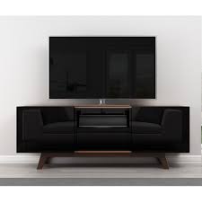 How to find the best modern tv stand for your home. Furnitech Ft70rbl Modern Tv Stand Media Console Up To 80 Tv S In Black Lacquer Finish
