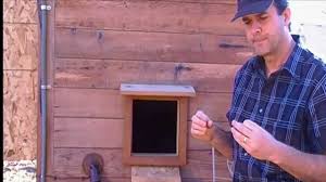 I built this chicken coop last summer and have been loving my chickens but i don't like having to come out first thing every morning and every evening to coop and uncoop them. Automatic Chicken Coop Door 10 Steps With Pictures Instructables