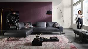 Egal ob klassisch oder modern, all unsere sofas & couches sind super gemütlich viele farben, formen, bezüge & marken toller service günstige. Ecksofa Hp1804 L Sofa Echtleder Anthrazit Inkl Kissen Hukla