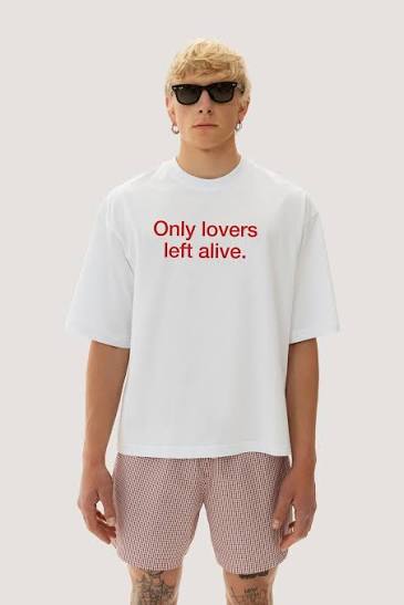Oversized T-shirt "Only lovers left alive" – whyme.brand